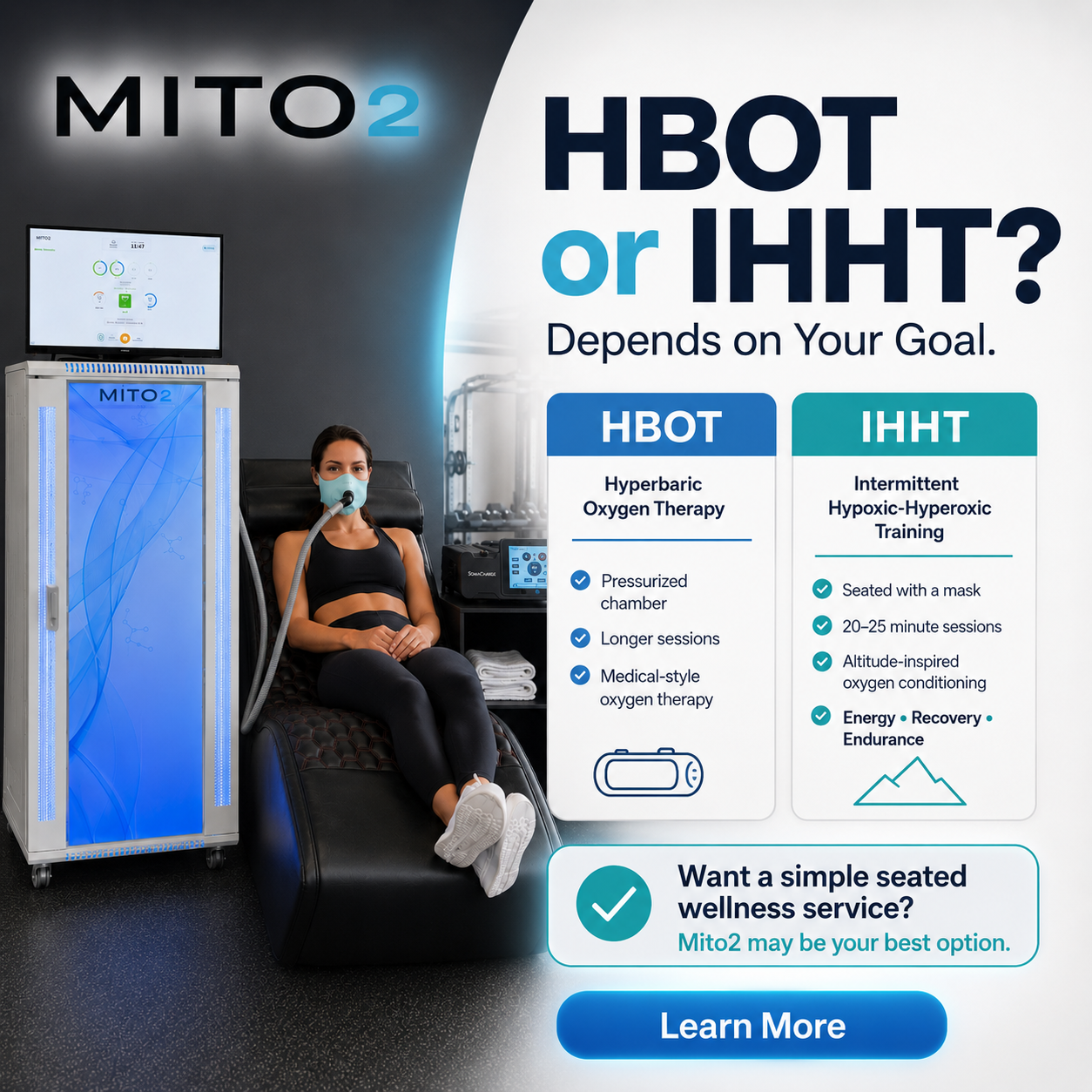 HBOT or IHHT? Which Oxygen Service Is Right for My Facility