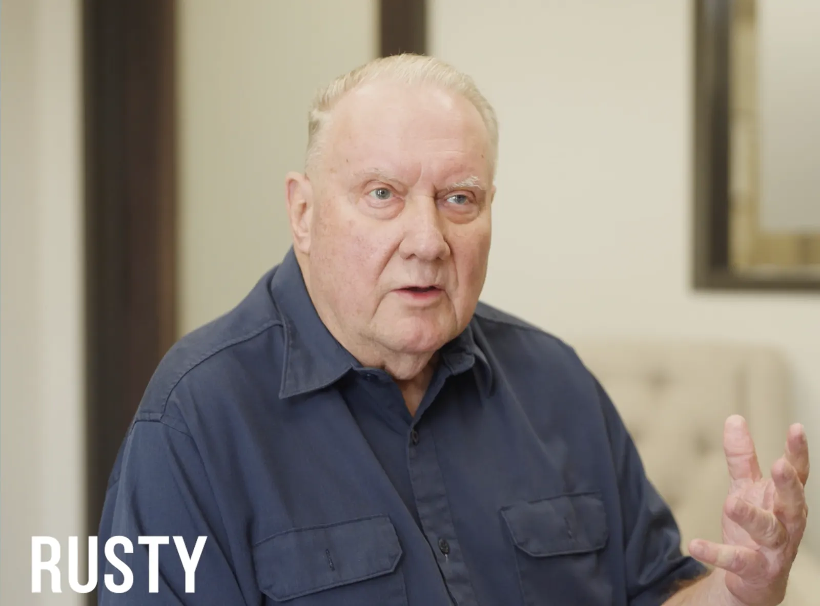 Rusty, age 73, a client at Sandstone Chiropractic, sharing his testimonial
