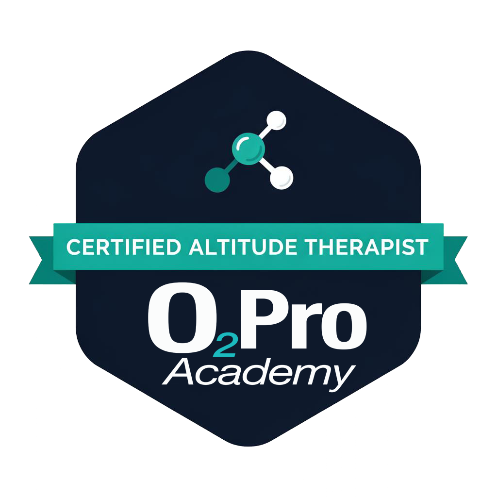 Certified Altitude Therapist™ (CAT™) Badge, O₂ Pro Academy